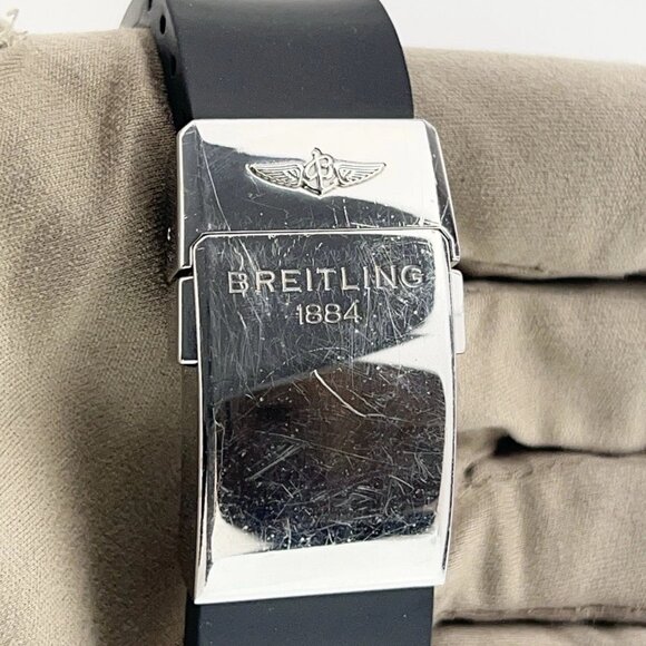 Breitling Super Avenger Steel MOP Dial Diamonds 48mm Automatic Mens Watch A13370 - Picture 7 of 8